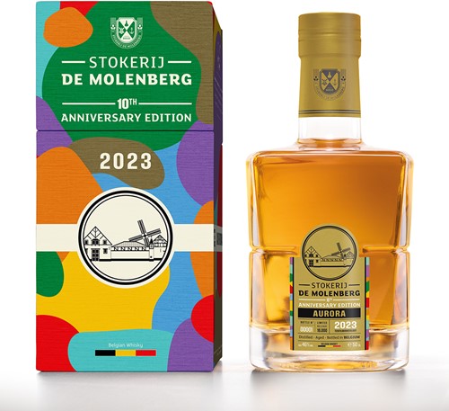 Gouden Carolus Stokerij De Molenberg 10th Anniversary Aurora 46% 50cl