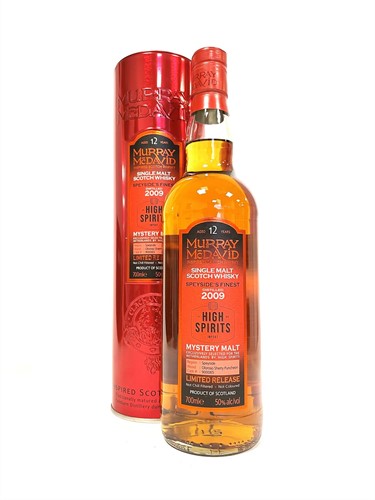 Murray McDavid Speyside's Finest Mystery Malt 2009 50%