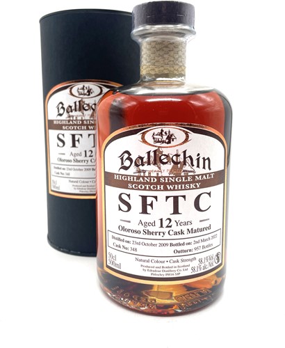 Ballechin SFTC 12Y 2009 Sherry 58.1%