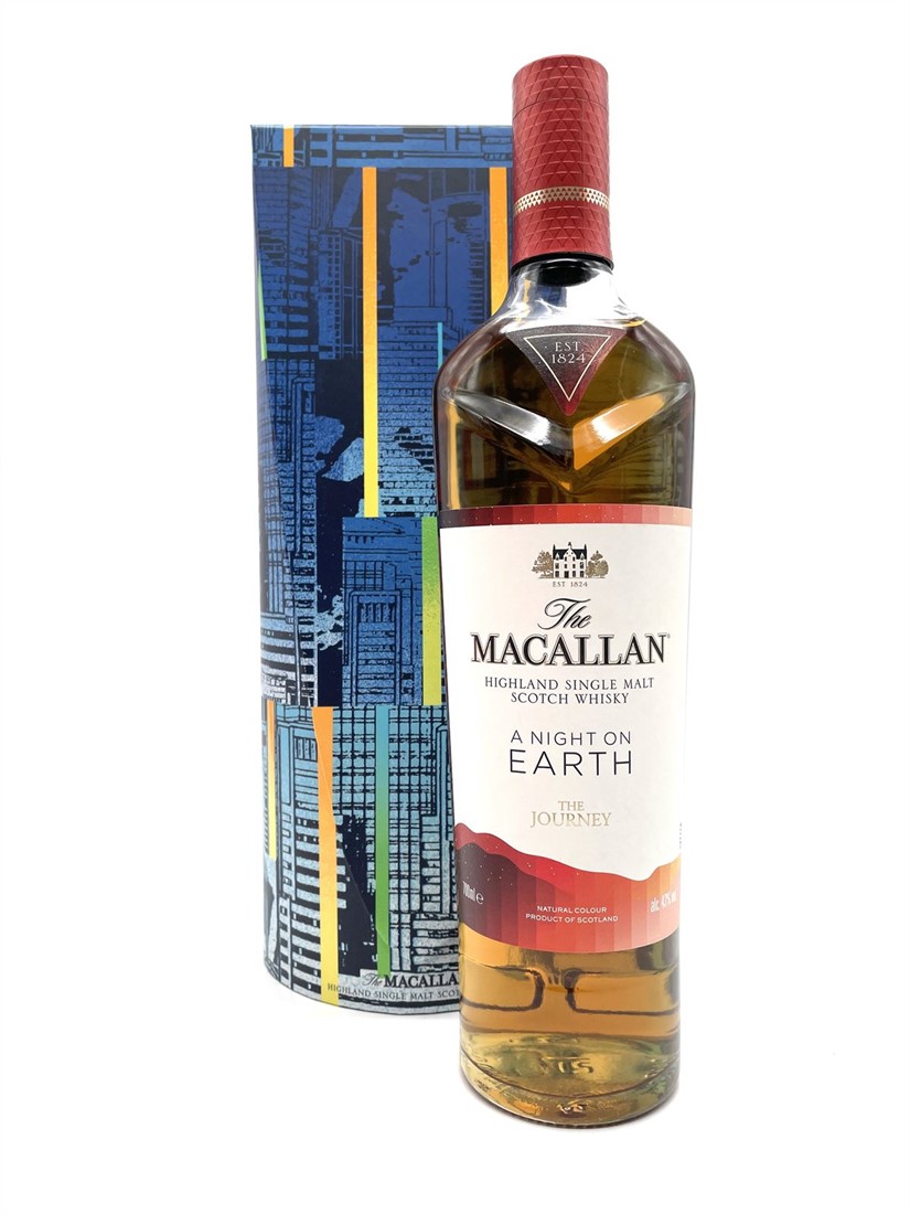 【2024正規激安】 Night A Macallan On Whisky Het 70cl 43% Journey The Earth ウイスキー