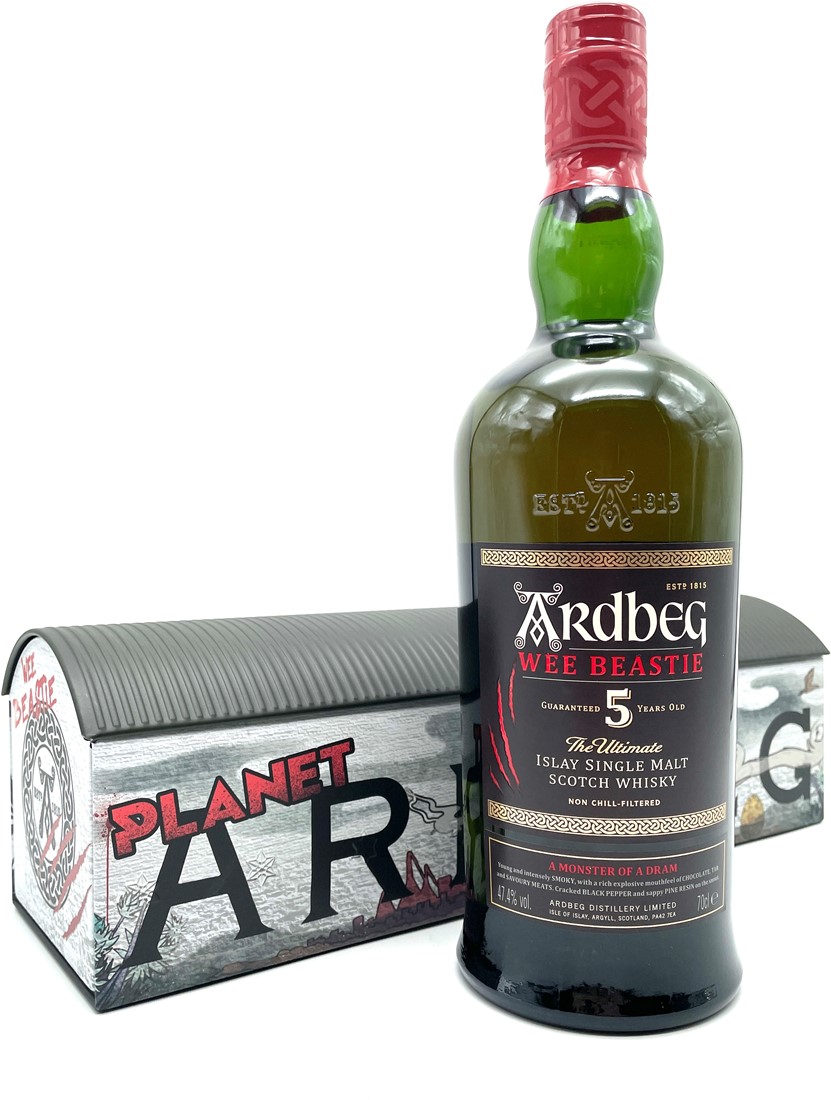 Ardbeg Wee Beastie Planet Ardberg Warehouse Geschenkverpakking