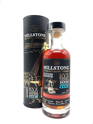 Zuidam Millstone Founders Reserve 10yo Rye American Oak Cask Strength 70cl 52,6%