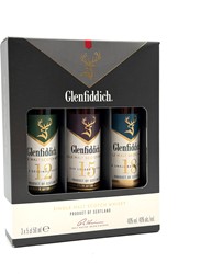 Glenfiddich Mix 12yo, 15yo & 18yo 3x5cl Geschenkverpakking