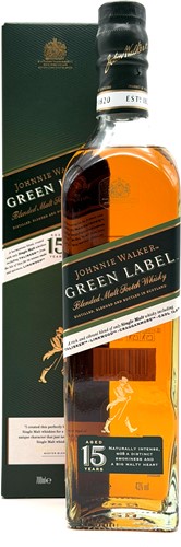 Johnnie Walker 15yo Green Label 43%