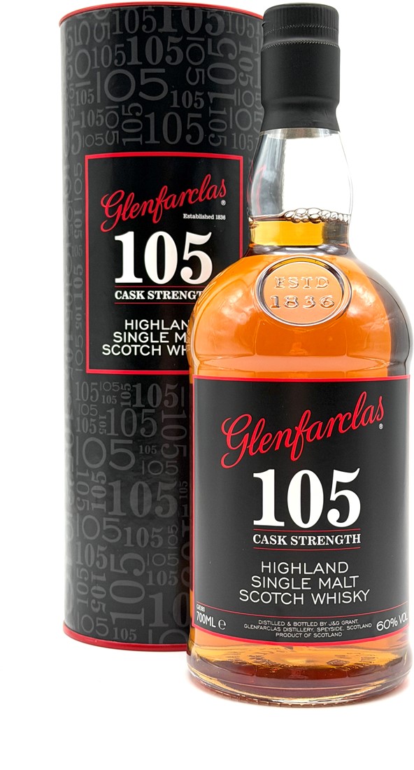 ウイスキー Glenfarclas 105 Cask Strength 1L 60% Glenfarclas Cask Strength 105 60% Het Whisky Huis - Berendsen