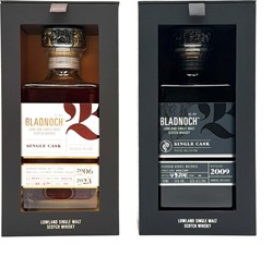 Bladnoch Highlights From The Archives Single Cask Set 2x70cl