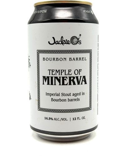 Jackie O's Temple Of Minerva 2026 Bourbon B.A. Imperial Stout
