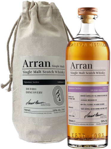Arran Signature Series Edition 3 Duero Discovery 70cl 50%
