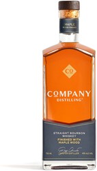 Company Distilling Straight Bourbon Whiskey Finished With Maple Wood 75cl 45%