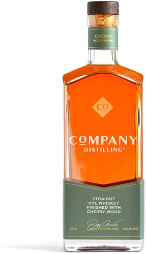 Company Distilling Straight Rye Whiskey Finished With Cherry Wood 75cl 45%