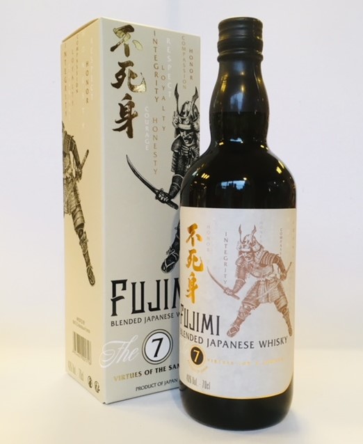 Fujimi The 7 Virtues Blended Japanese Whisky 40% Vol. 0,7l in Giftbox