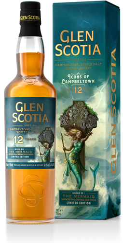 Glen Scotia 12yo Icons Of Cambeltown Release No. 1: The Mermaid 54%