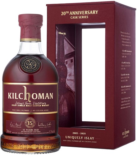 Kilchoman 15yo 20th Anniversary Cask Series 70cl 52,7%