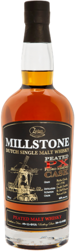 Zuidam Millstone Peated PX 70cl 46%