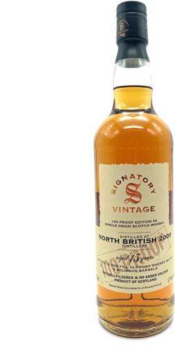 North British 15yo 2009 Signatory Vintage 100 Proof Edition #2 70cl 57,1%