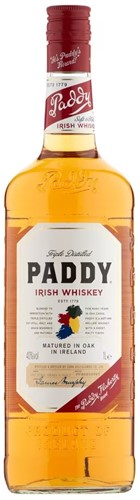 Paddy Irish Whiskey 40%