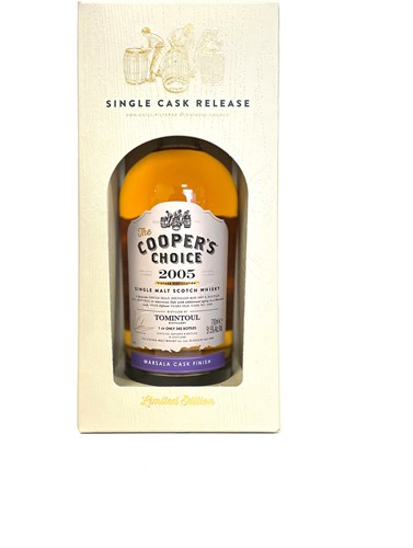 Tomintoul 15yo 2005 Cooper's Choice