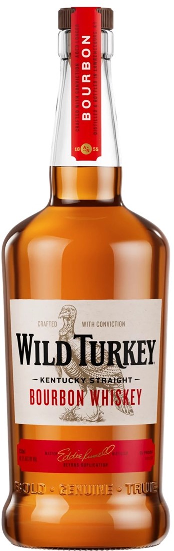 Wild Turkey 81 Proof Bourbon Whiskey 40.5% Het Whisky Huis - Berendsen